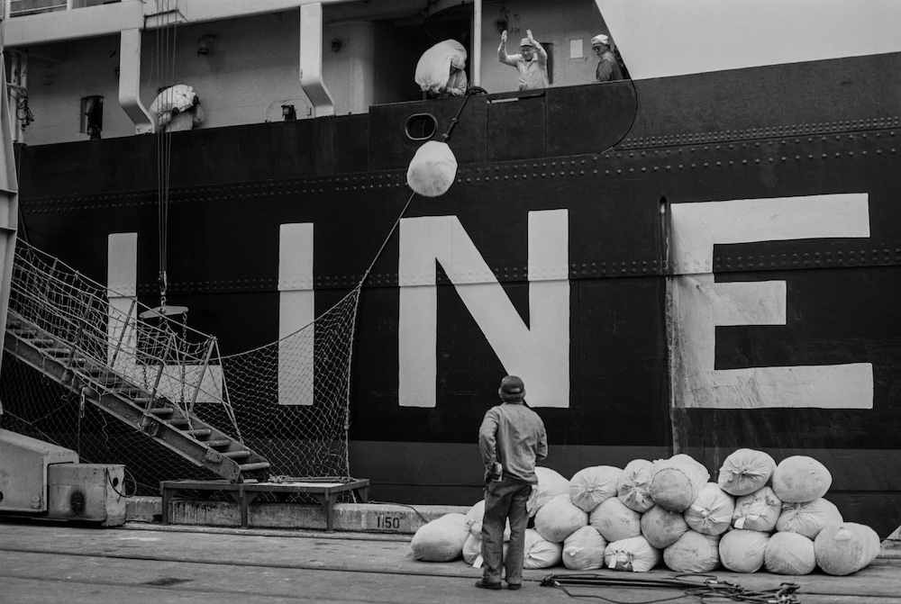 Ship's laundry, Pier 7, 1982/Frank Silva