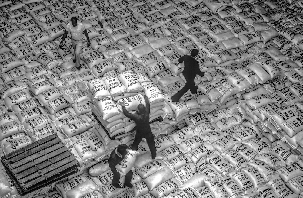 Loading Rice, Sacramento, 1987/Frank Silva